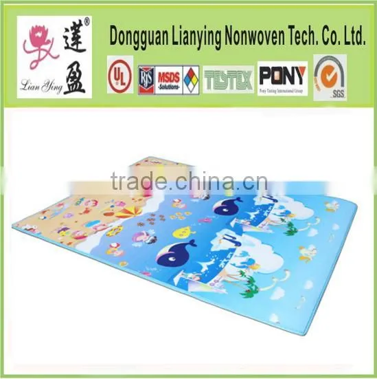 Non-Taxic Soft Polyester Baby Play Mat photo-2