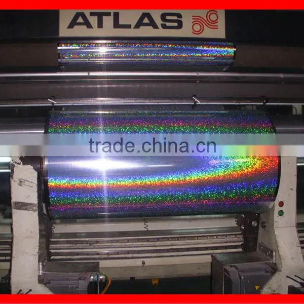 Silver PET Holographic Metallized Film