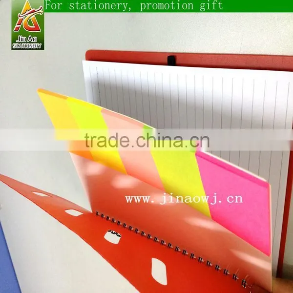 Spiral Sticky Note Book With Flags photo-6
