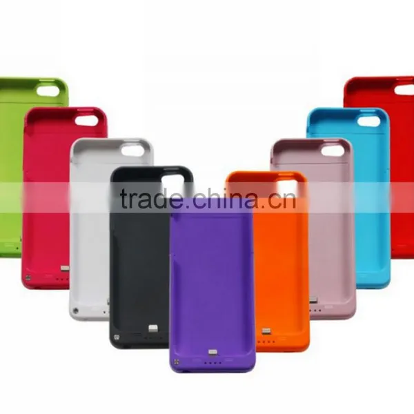 2200mAh Phone Accessories Charger Smart Battery Case for IPhone 5, Power Bank Kickstand Mobile Case for IPhone 5 Quality Choice