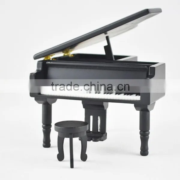 Best Gifts for Christmas / Birthday Wood Piano Music Box photo-3