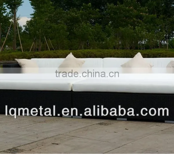 Popular Sofa Bed Garden Synthetic Rattan Furniture photo-2
