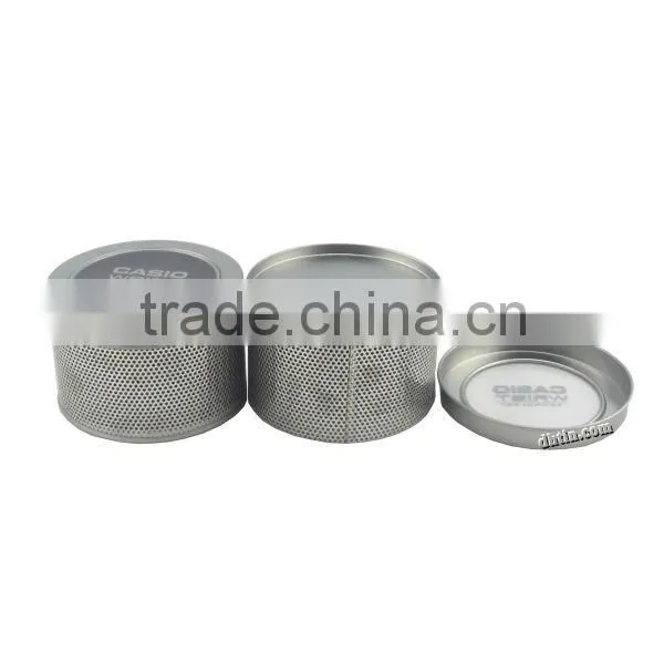 Watch Tin, Wristwatch Box, Mesh Tin Can photo-2
