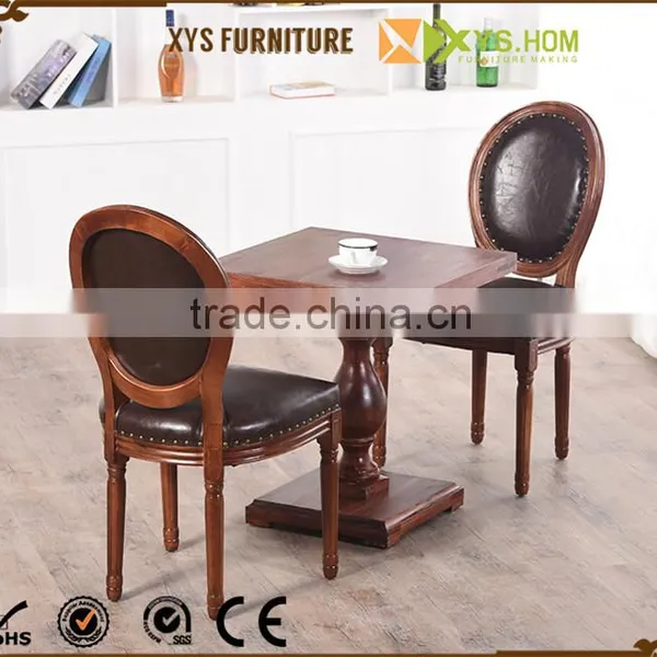 High Quality Classic Brown Nice Dining Table Set