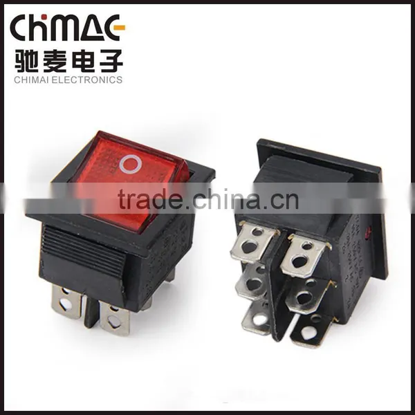 T85 Rocker Switch Kcd5 Series Switch 10a 250v 5e4 6 Pins Illuminated Rocker Switch photo-3