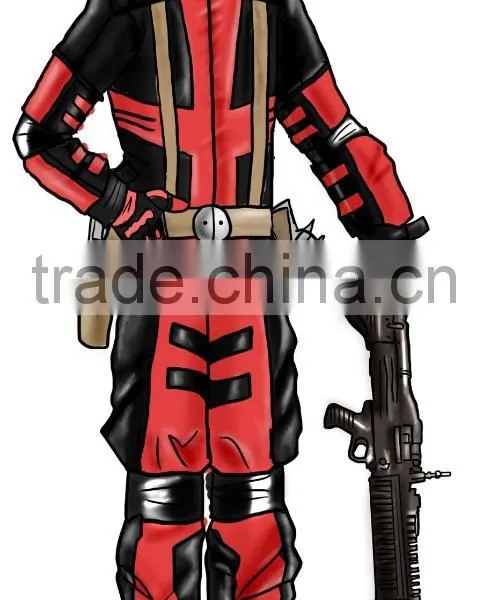 Professional Cartoon Character Adult Sex Cosplay Costumes Deadpool Costume for Men Quality Choice Most Popular photo-3