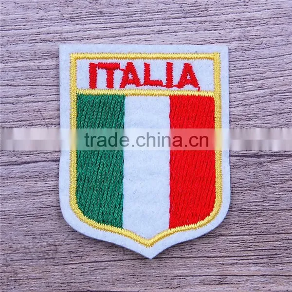 Wholesale Iron-on Embroidered Blazer Crest Glasses Patches photo-4