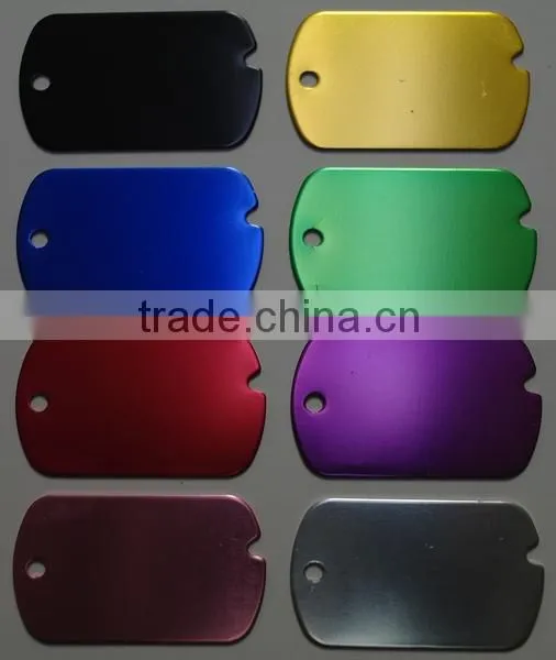 Engravable Blank Dog Tags With Notch Mix and Match for Quantity Discounts