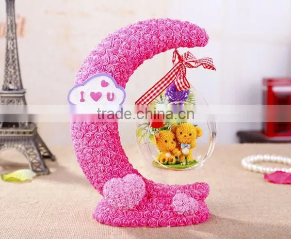 Cute Chinese Tea Gift Fairy Garden Decor Islamic Gift Items , Wedding Small Gift photo-2