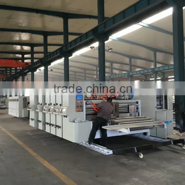 Lead Edge Feeding Printing Slotting Machine photo-2