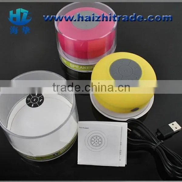 Most Popular Bulit-in Li-ion Battery Bluetooth Waterproof Mini Speaker and Sucking Disc Function photo-3