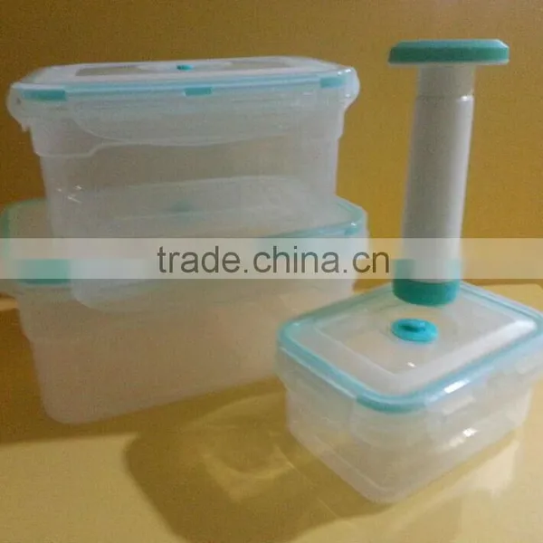 Four Locked Rectangle Vacuum Food Container GL9521-B