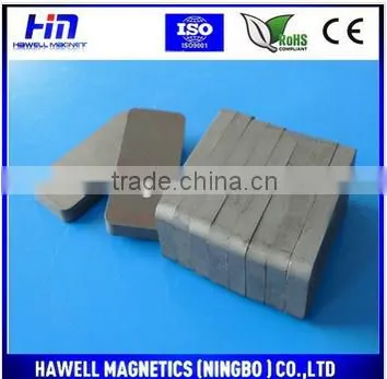 High Quality Strong Ferrite Arc Block Bar Ring Magnets photo-2