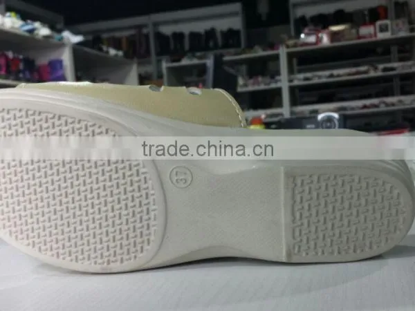 2013 Latest New Leisure Design High Heel Buckle Pvc Slippers Lady Slippers photo-3