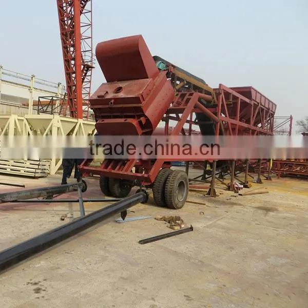 Mini 25m3/h Mobile Ready Concrete Mixed Batching/Mixing for Sale photo-2