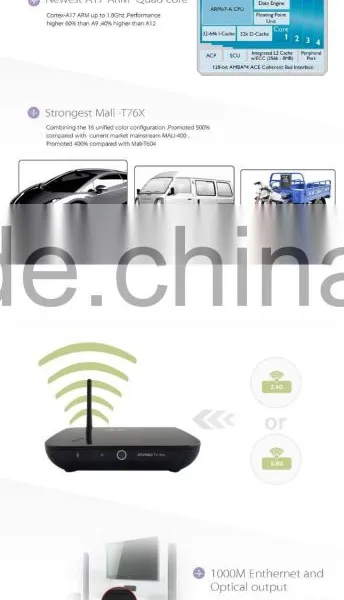T95 Android tv Box 2gb Ram Kobi Android tv Box Android tv Box With Rca Output With Wifi and Bluetooth photo-4