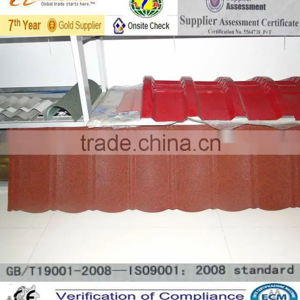 Colorful Stone-coated Metal Roof Tile Making Machine photo-2