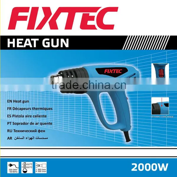 FIXTEC 2 Temperature Ranges Mini Heat Gun Tool 2000W Hot Air Plastic Welding Gun photo-2