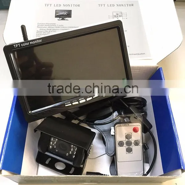 No Interference Wifi Transmission Wireless Backup Camera Rear View Monitor Cam Truck Reverse Camera Kit photo-5
