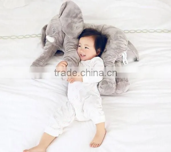 Hot Style Children's Elephant Doll/ Elephant Back Cushion Pillow WeiDang Super Soft Plush Toys Elephant Baby Pillows Waist photo-6