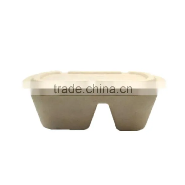 Environmental Disposable Paper Pulp Food Packaging photo-5