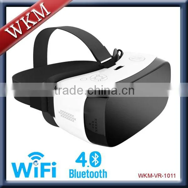 Virtual Reality With Wifi Bluetooth and 360 Degrees Full 3D View All in One VR Glasses