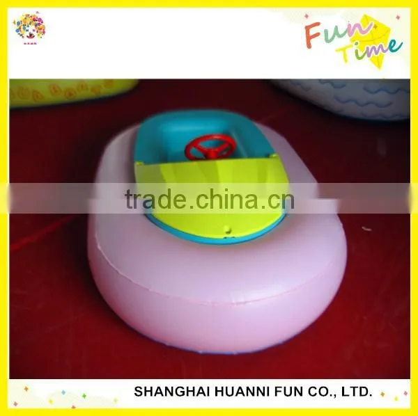 2015 Hot Sale Kids Motorized Bumper Boat With PVC Inflatable Tube Price photo-2