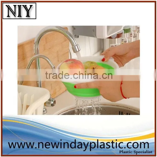 Flod Plastic Washing Basket/ Flod Plastic Vagetable Basket photo-3