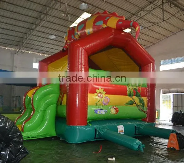SUNJOY High Quality Inflatable Mini Combo Jumper Inflatable Bounce House With Slide photo-3