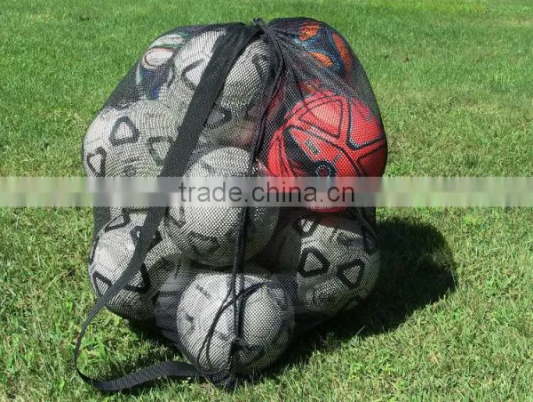Mesh Ball Bag With Shoulder Strap. 30 x 40 Inches With Drawstring Closure photo-3