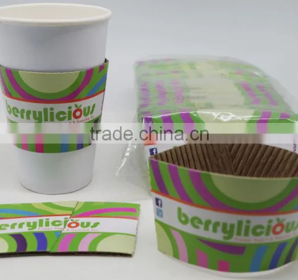 Corrugated Paper Sleeves for Hot /Cold Drink Cup photo-6