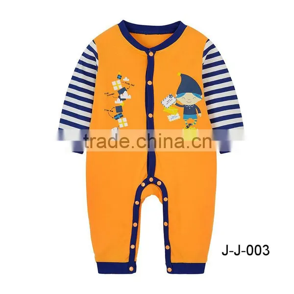 OEM Service Unisex Baby Rompers Organic Cotton photo-2