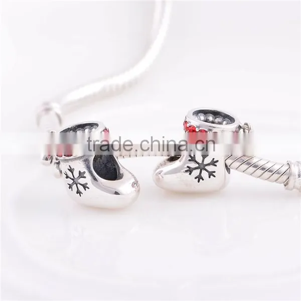 Beads for Jewelry Making Winter Shoes Charms Promotion Gift photo-4