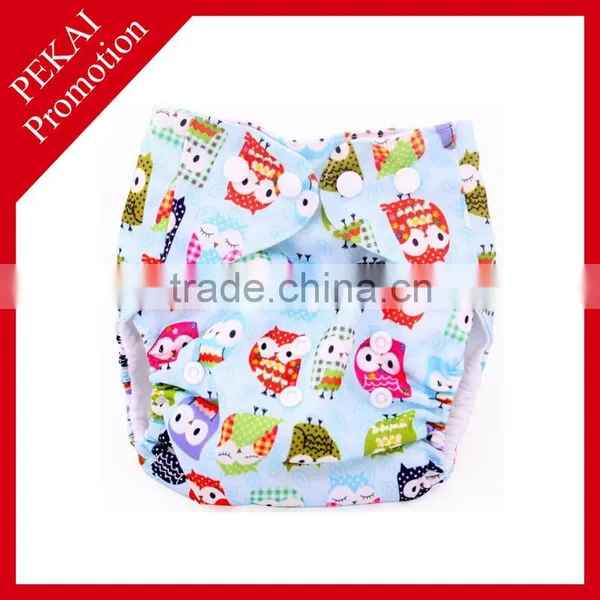 Plastic Snap Reusable Baby Washable Cloth Diaper Wholesale Diaper Covers photo-4