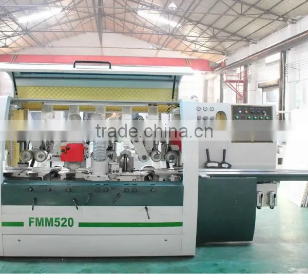 Four Side Moulder & Wooden Cabinet Door Floor Making Machine CE