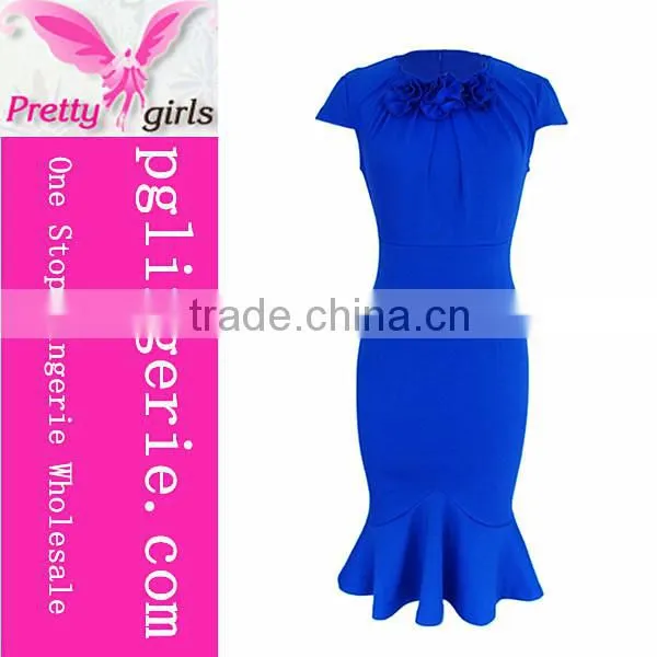 High Quality 50's Floral Patterns For Satin Dresses photo-4