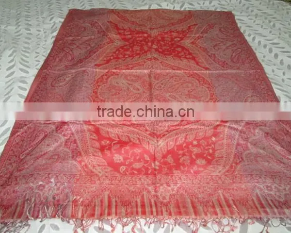 REPLICA OF PASHMINA SHAWL (SILK & WOOL) photo-4