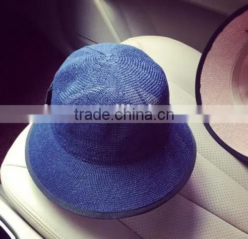 Wholesale Original Spring Autumn Sunshine Hat Factory Direct Latest Cheaper Colombian Straw Hat 2016 photo-3