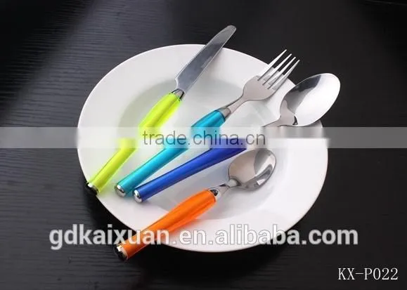 PS Plastic Handle Stainless Steel Cutlery photo-3