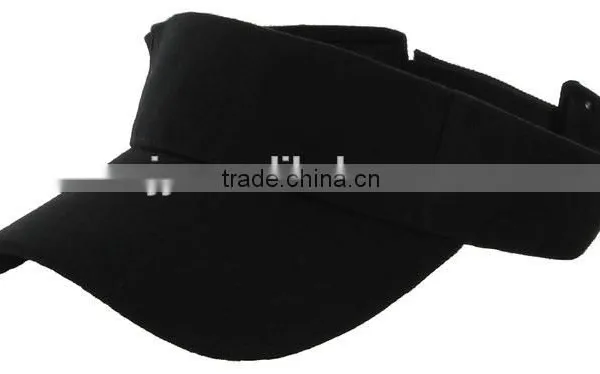 Custom Sports Visor Caps Solid Color Plain Visor Caps Wholesale photo-3