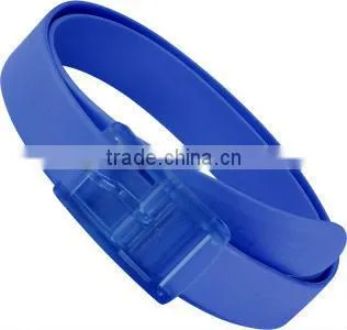 high quality eco-friendly mens fashion silicone belt