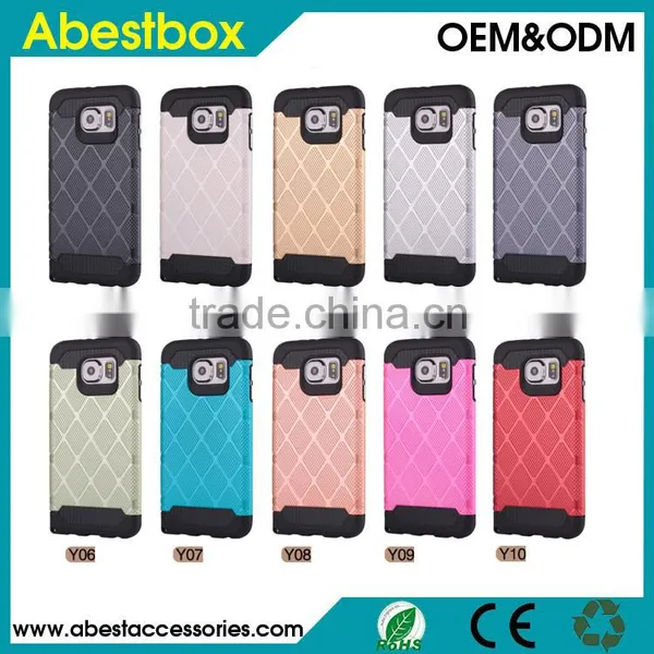 Tough Armor Mesh Plastic + TPU Combination Case for Samsung Galaxy S6 G920 photo-4