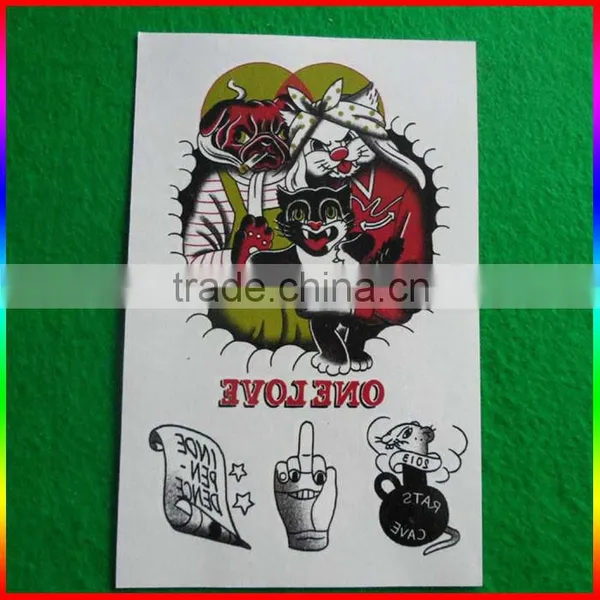 Cartoon Figure Temporary Tattoo Suppliers photo-3