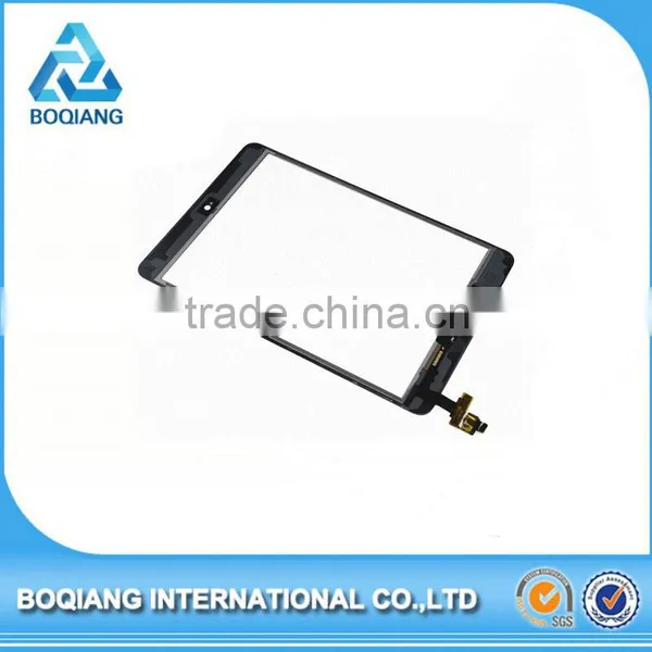 For IPad Mini 1 /2 Replacement Parts Touch Panel Screen Digitizer +IC Connector + Home Button Flex Cable