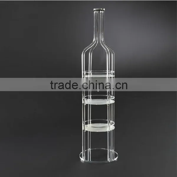 Custom Acrylic Iron Wine Rack photo-2