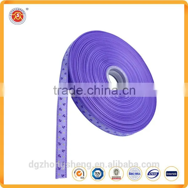 Manufacture Wholesale Silk Screen Printed Grosgrain Ribbons Silk Ribbons photo-2