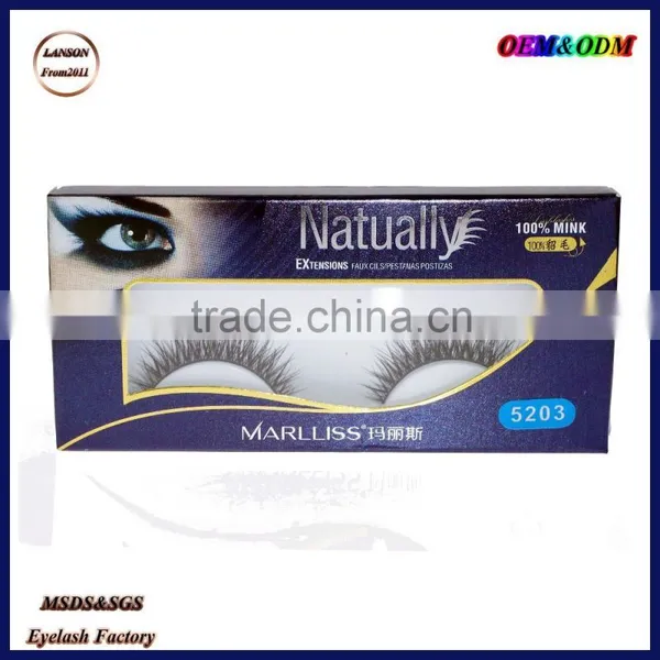 Popular Style Premium 3d Mink Eyelashes,5203 Mink Eyelashes Private Label photo-4