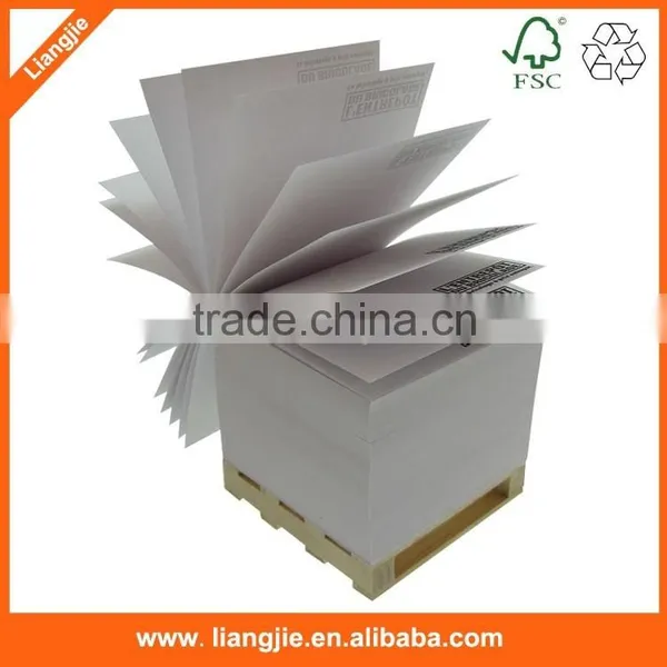 Square Note Cube,Wood Pallet Sticky Note Cube,Memo Cube With Wooden Pallet photo-5
