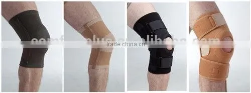 Health Medical Knitted Knee Support With Gel Pad photo-2