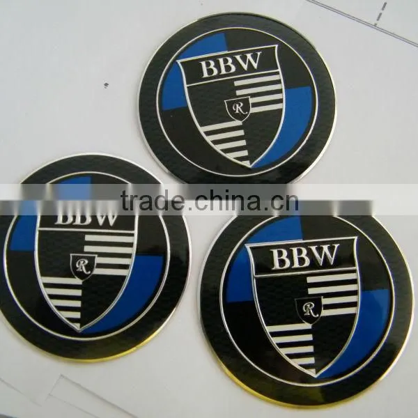 BBW car emblem,custom car label,3D car label